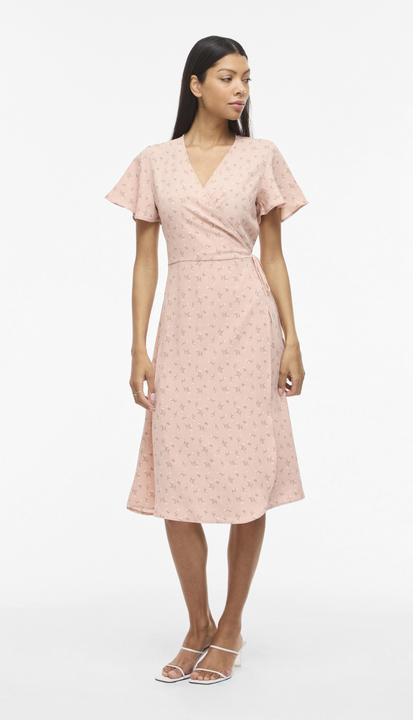 Image du produit Vila VILOVIE Kurzärmeliges Kleid mit V-Ausschnitt (36)