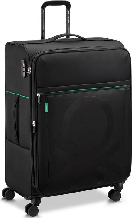 Produktbild Delsey Paris x United Colors of Benetton Color Block 4 Rollen Trolley L 77 cm mit Dehnfalte (114 l, XL (ab 115l))