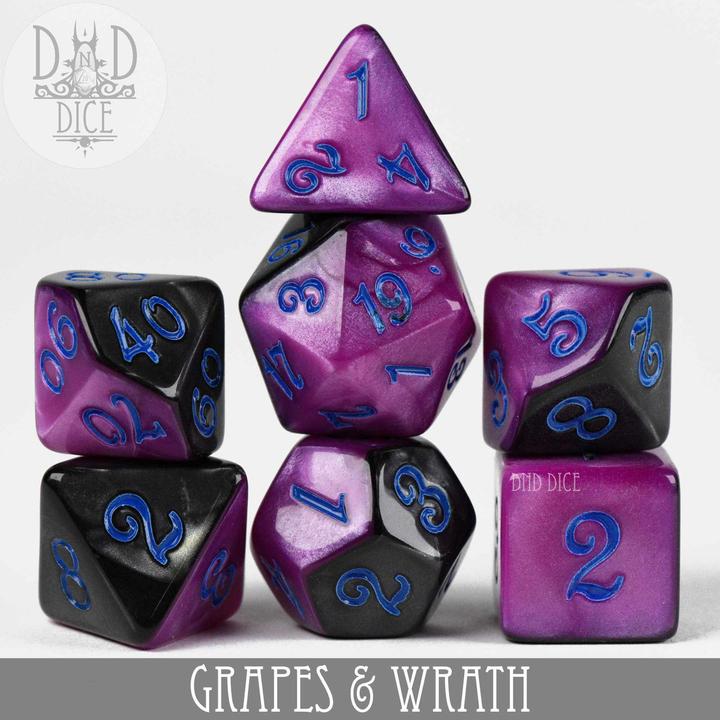 Immagine prodotto DnD Dice Grapes & Wrath Dice Set