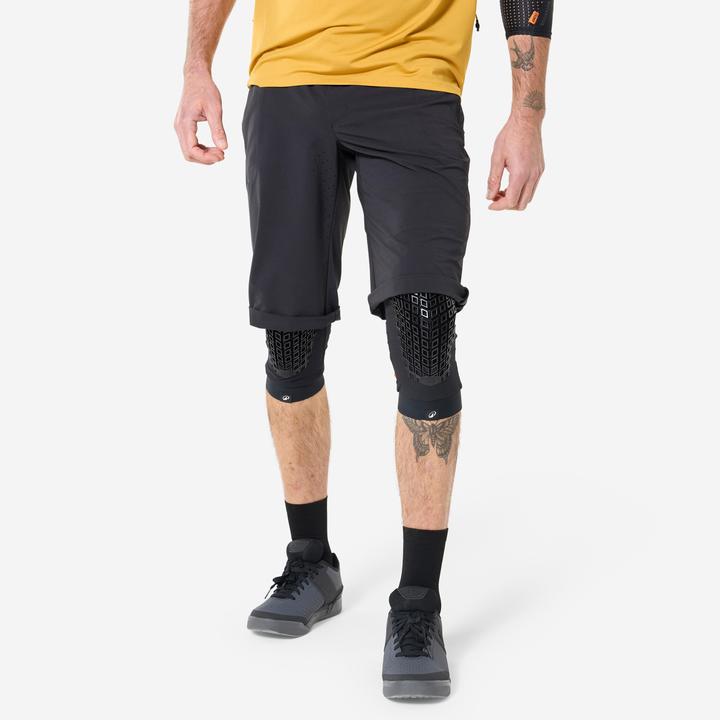 Actual product image Rockrider All-Mountain and Enduro Light D3O® Knee Pads for MTB (XL, Knee pad, Pair)