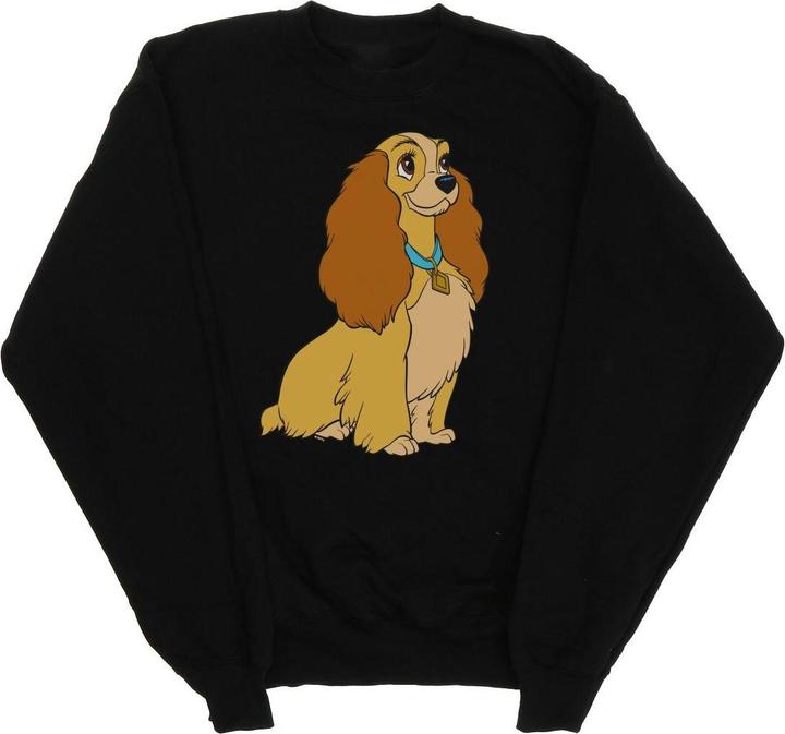 Produktbild Disney Lady And The Tramp Lady Spaghetti Heart Sweatshirt Mädchen (152, 158)