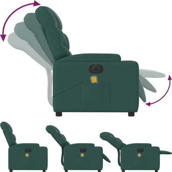 Produktbild vidaXL elektrischer Massagesessel