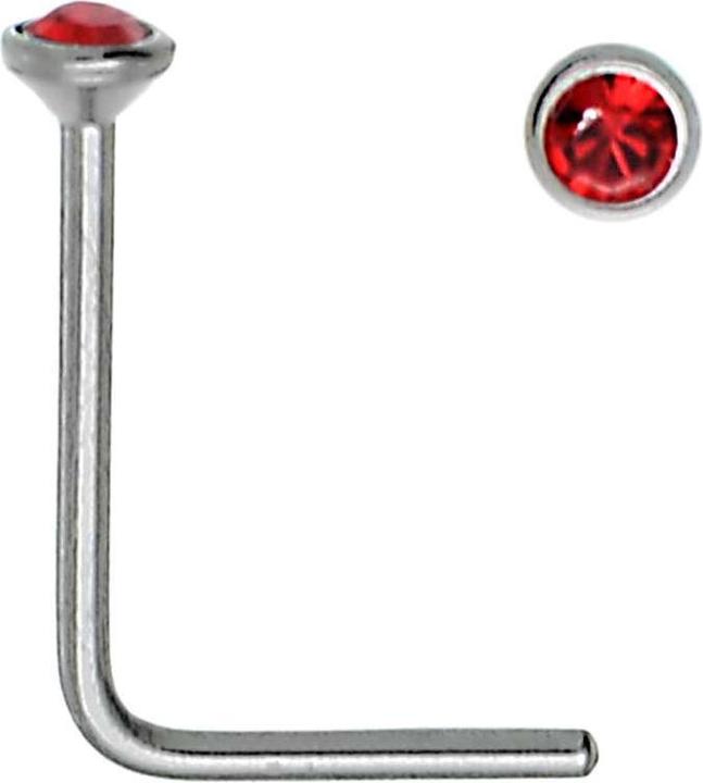 Image du produit Bijouteria Piercing nez (Acier inoxydable, Cristallin)