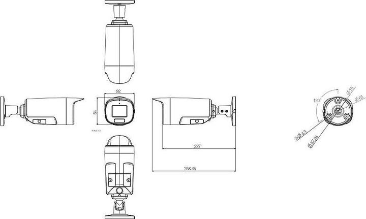 Produktbild Vivotek V-SERIE IB9389-EHTV-V3 Bullet 5MP, 2,8-12-mm, 30M IR, WDR (2560 x 1920 Pixels)
