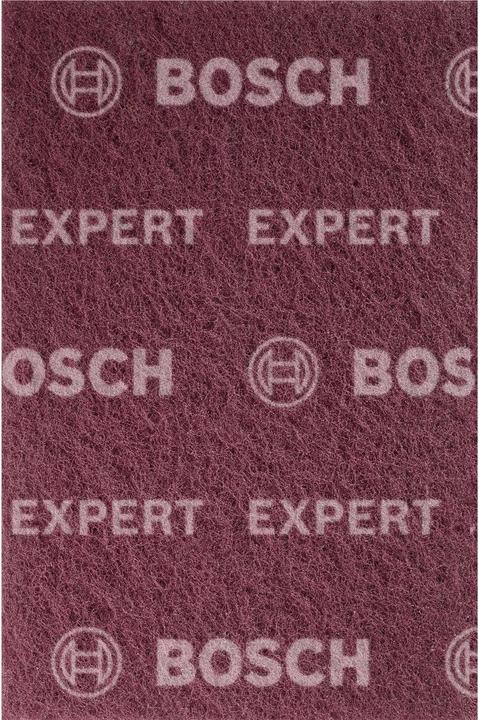 Bosch Professional Zubehör EXPERT N880 Vliespad zum Handschleifen, 152 x 229 mm, sehr feines AlOx (Sehr fein)