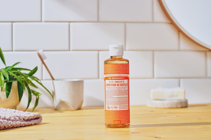 Produktbild Dr. Bronner's 18-IN-1 Teebaum (Flüssigseife, 240 ml)