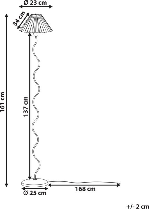Actual product image Beliani Jikawo (E27)