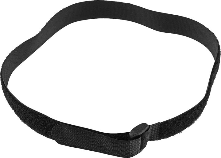 Produktbild Chilitec Klettband-Set mit Öse, 5 Stück, 50x2 cm, schwarz