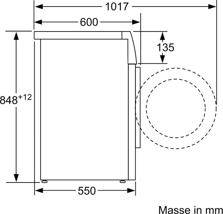 Image du produit Bosch Hausgeräte WAN281A2CH (7 kg, Gauche, Fiche CH)
