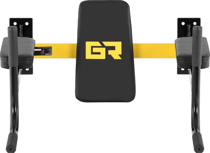 Image du produit Gymrex Barres à dips - Montage mural - 4 prises - Rembourrées - 120 kg