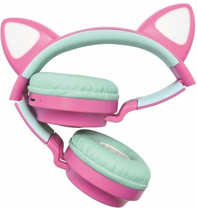 Actual product image Lexibook Barbie Bluetooth headphones with light (HPBTKTBB)