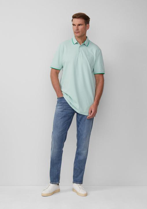 Actual product image S.Oliver Polo-Shirt Sportives Piqué-Poloshirt mit Kontrast-Details (XXL)