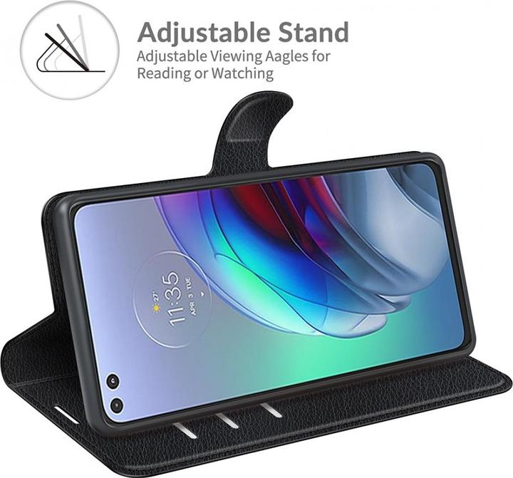Actual product image Screenguard Motorola Moto G100 Leather Guard Leather Case (Motorola Moto G100)