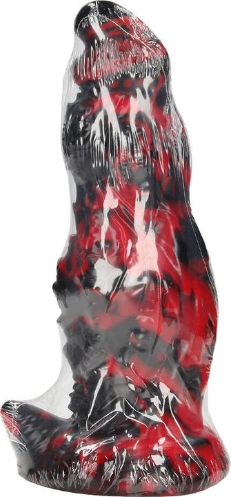 Produktbild Ouch! Hell Night Fiend - Silicone Dildo - Red/Black