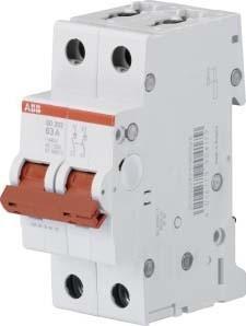 Actual product image ABB SD202/50 switch-disconnector 2P, 50A 2CDD282101R0050