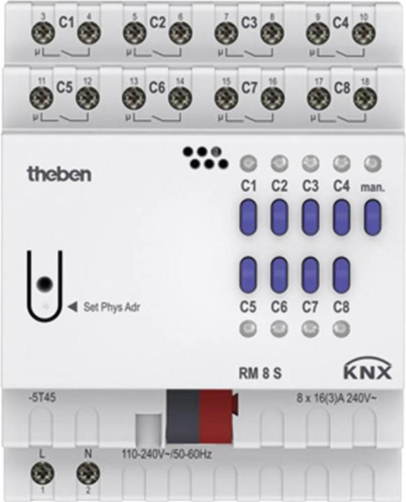 Theben Rm 8 S Knx (Actionneur de commutation)