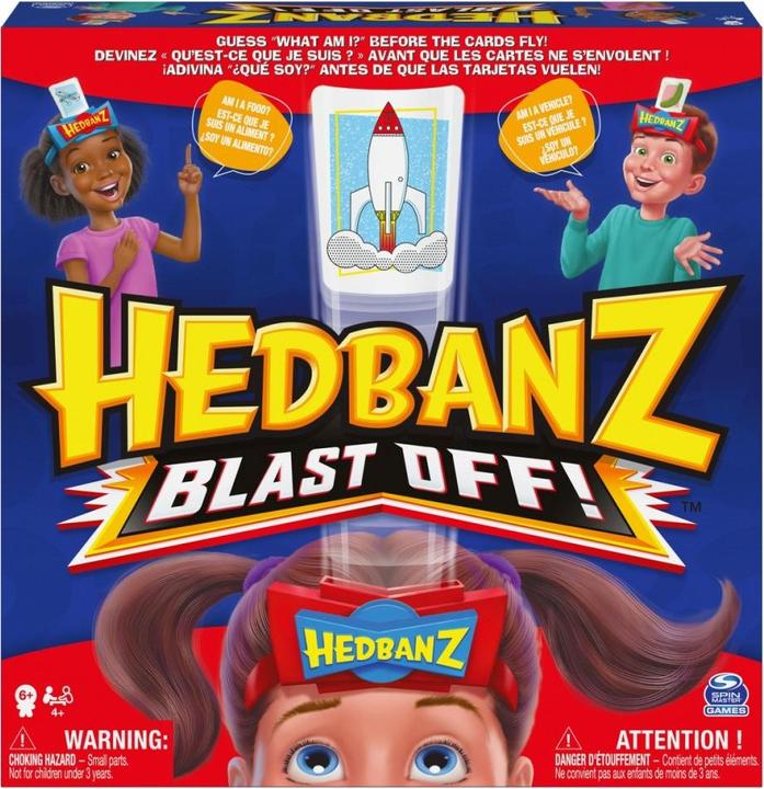 Immagine prodotto Spin Master gioco Hedbanz Blast Off, 6062194 (Inglese)