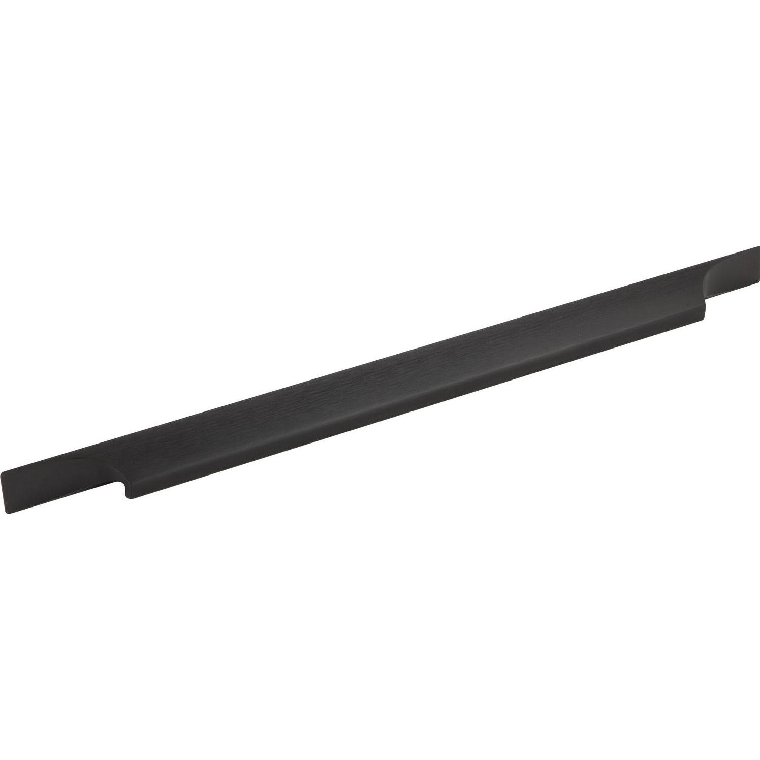 Furnipart, Möbelgriff, Griffleiste Primo LA 2 x 159,5 mm, Länge 439 mm, Aluminium schwarz matt