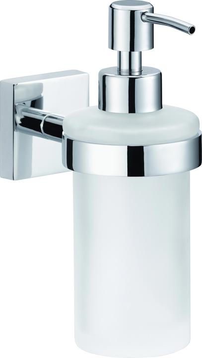 tesa EKKRO Seifenspender inkl. Klebelösung ohne Bohren