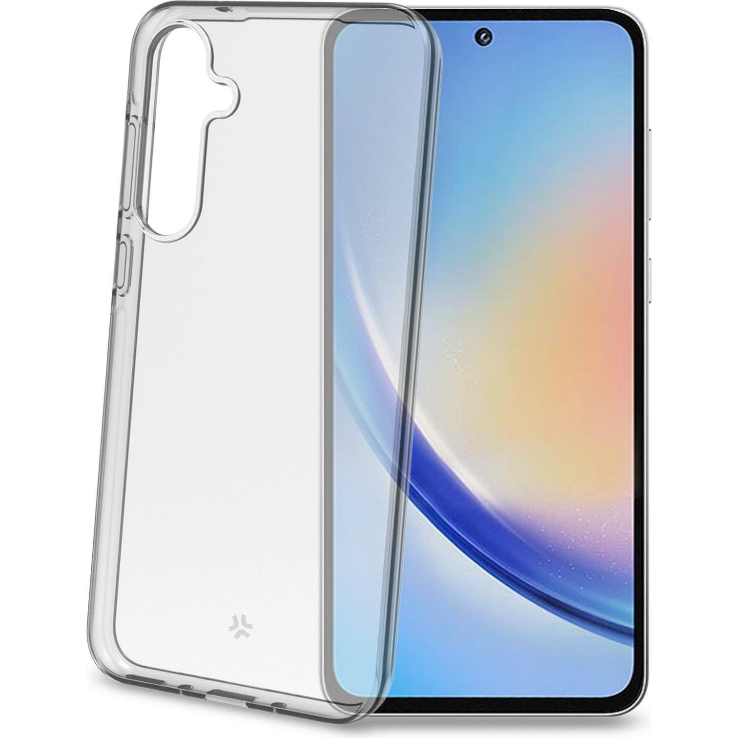 Celly Gelskin Cover (Samsung Galaxy A35), Smartphone Hülle, Transparent