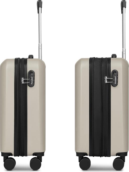 Actual product image Check.In Paradise 2.0 4 Rollen Kabinentrolley S 58 cm mit Dehnfalte (47 l)