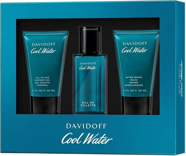 Immagine prodotto Davidoff Cool Water Man - EDT 40 ml + 50 ml + 50 ml