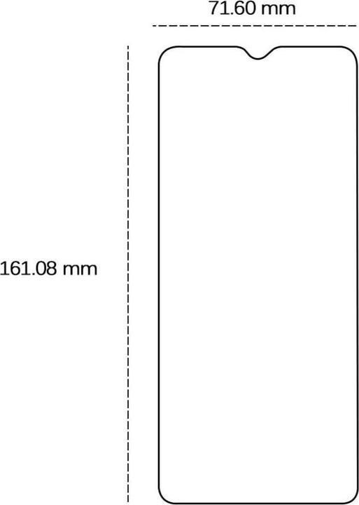 Produktbild OEM Gehärtetes Glas 2,5D für Xiaomi Redmi 13C (1 Stk., Xiaomi Redmi 13C 5G)