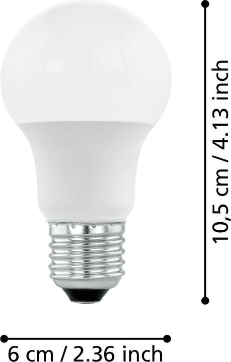 Image du produit EGLO LED (E27, 4.90 W, 470 lm, 1 x, D)