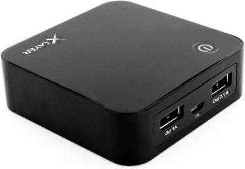 Xlayer powerbank Black 6000mAh Auxiliary Battery***