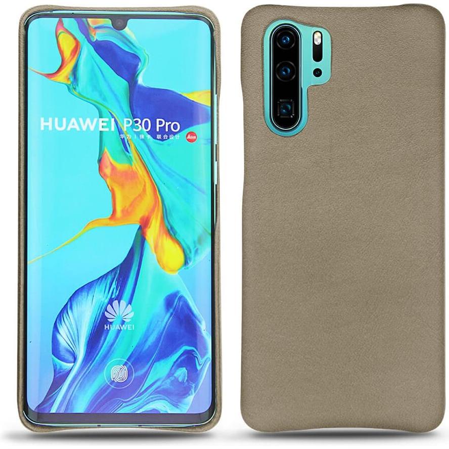 Noreve Lederschutzhülle (Huawei P30 Pro), Smartphone Hülle, Beige