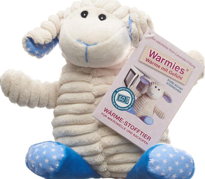 Produktbild Warmies Baby Schaf blau Wärmestofftier