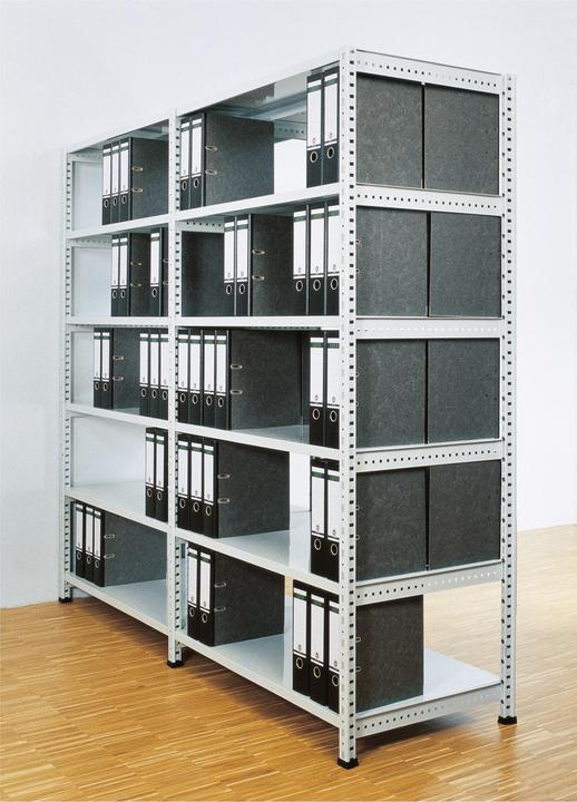 Produktbild kaiserkraft Ordner- und Archiv-Steckregal, verzinkt