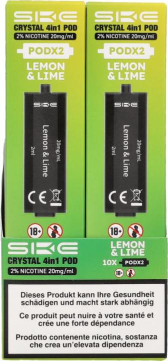 Immagine prodotto SKE Pod 4in1 2x (Calce dolcissima, Limone)
