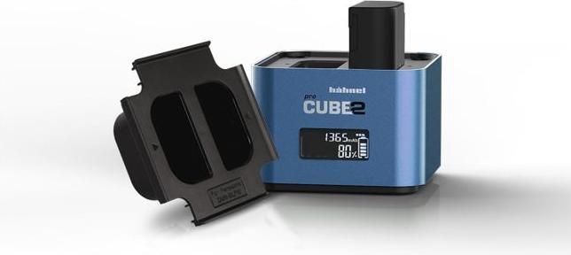 Actual product image Hähnel Battery charger for ProCUBE 2 Plate for Panasonic DMW-BLF19 battery (Camera battery)