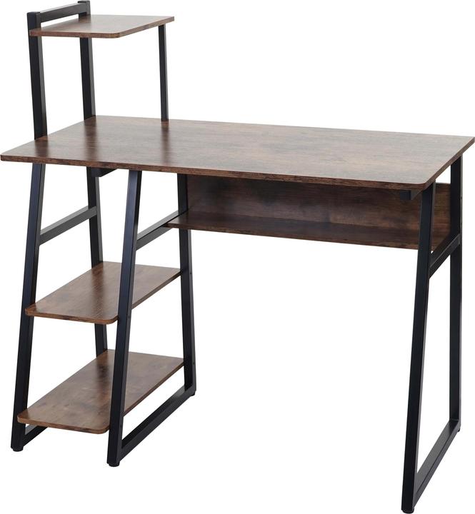 Produktbild JOHN316 Schreibtisch mit Regal (100 x 50 x 102 cm)