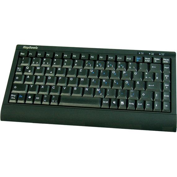 Thumbnail - KeySonic ACK-595C+ (DE, Kabelgebunden), Tastatur, Schwarz