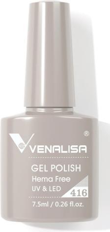Image du produit Venalisa Vernis en gel 416 UV/LED (Gris foncé, Vernis semi-permanent)