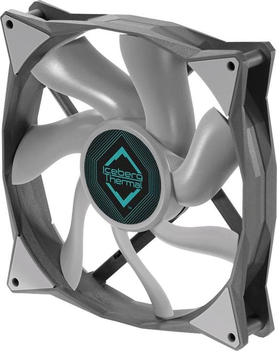 Produktbild Iceberg Thermal IceGALE Computergehäuse Ventilator 14 cm Grau 1 Stück(e) (140 mm, 1 x)