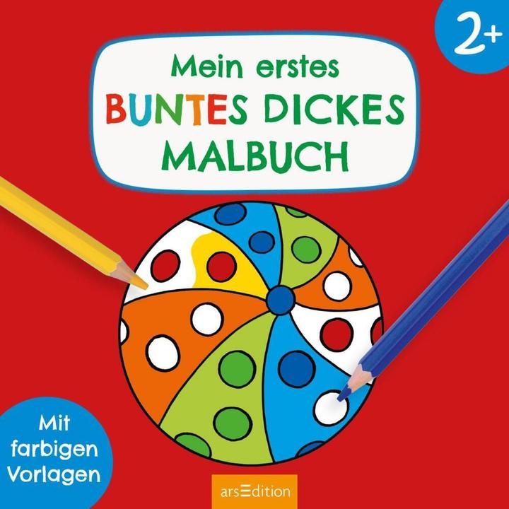 Produktbild Mein erstes buntes dickes Malbuch