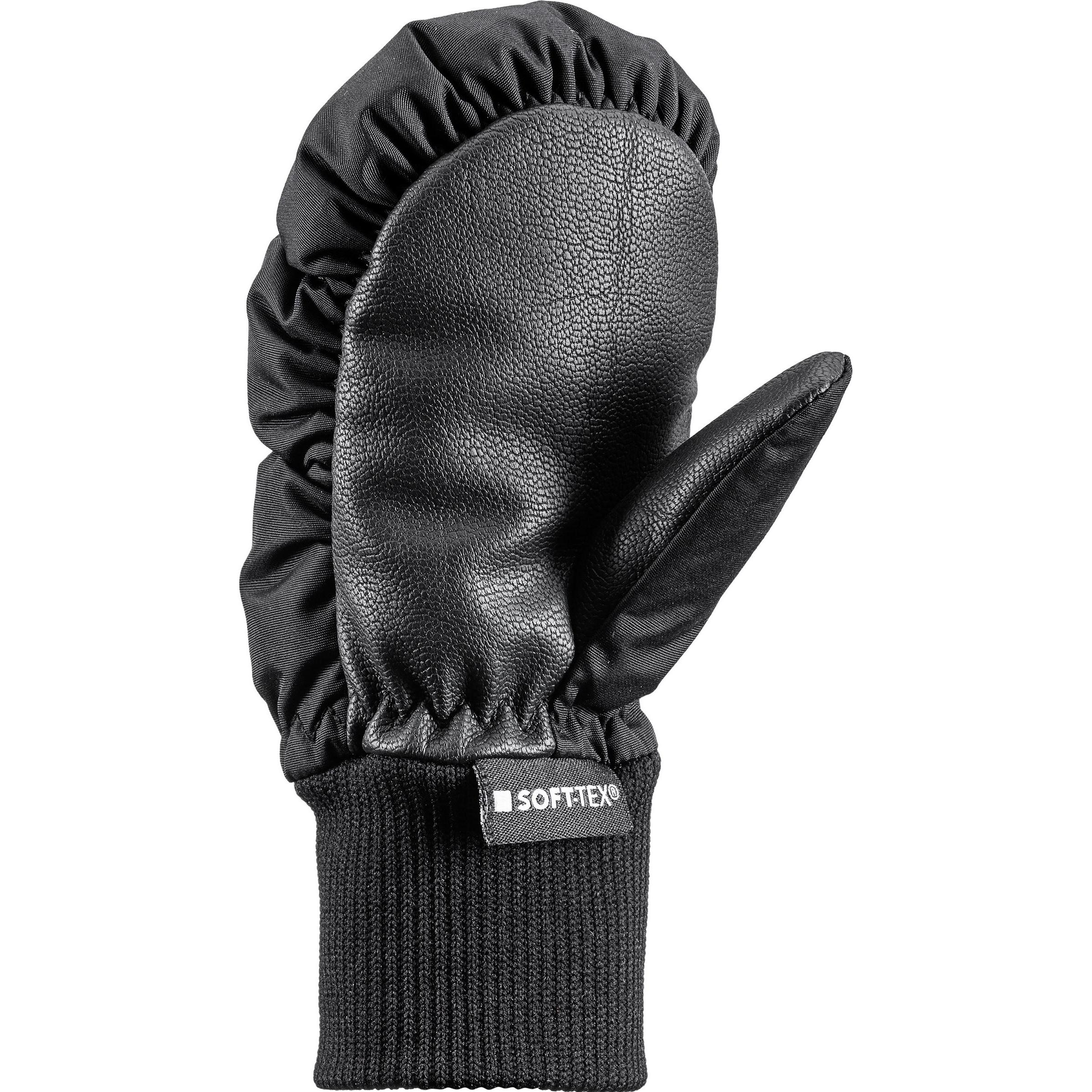 Thumbnail - Leki, Unisex, Handschuhe, LE RĘK Little Eskimo Mitt Short bl 3.0, Schwarz, (M)