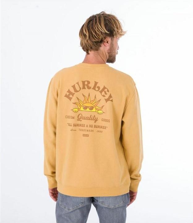 Produktbild Hurley Herren Sweater ohne Kapuze No Bummers Ocker (S)