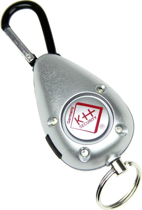 Produktbild KH Security Taschenalarm Silber mit LED 10