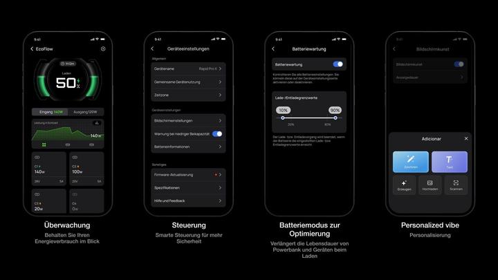 Actual product image EcoFlow RAPID Pro X Powerbank 27.650mAh (27650 mAh, 99.54 Wh)