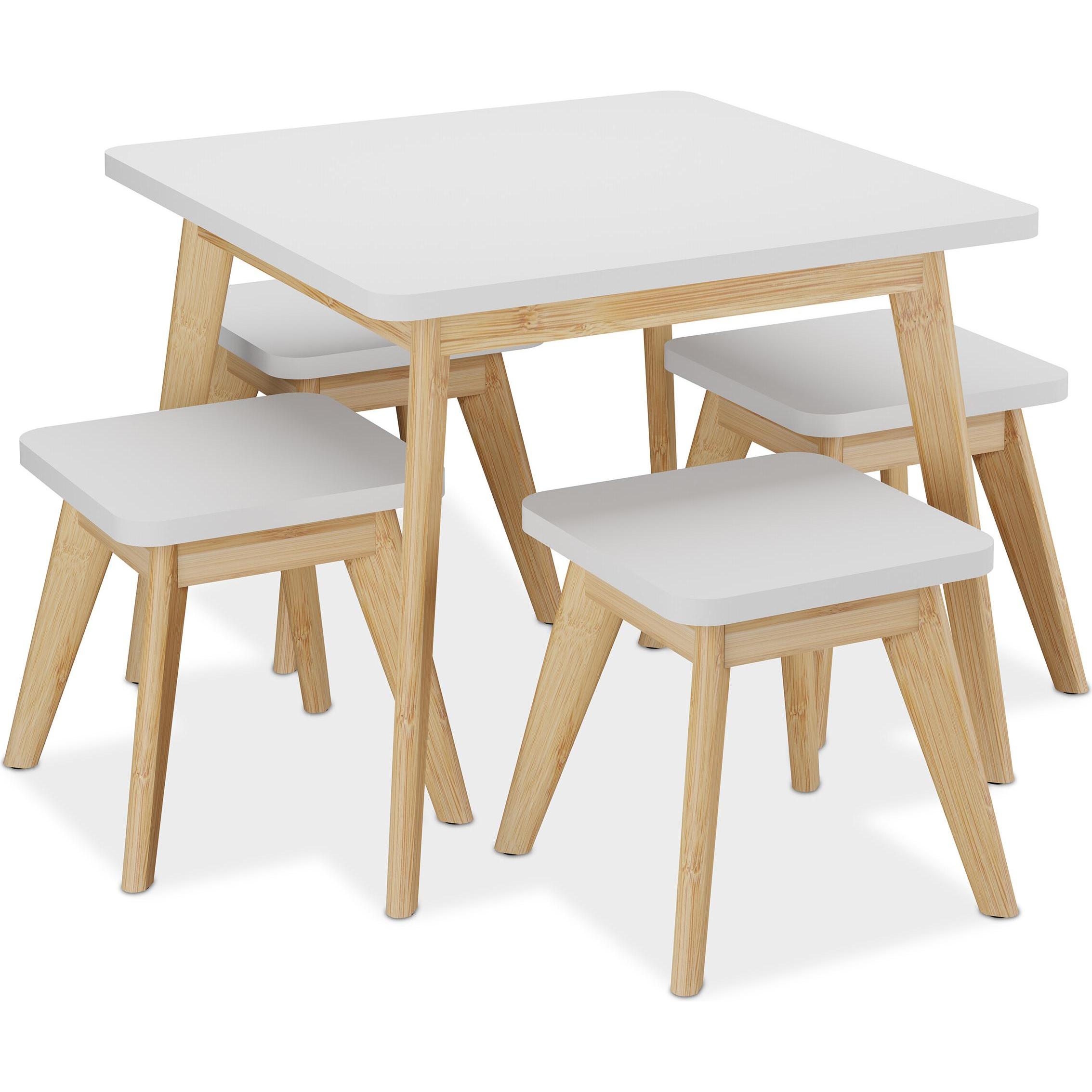 Relaxdays, Kinderstuhl + Kindertisch, Kindersitzgruppe (Kindersitzgruppe)