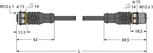 Produktbild Turck Aktuator- (5 m)
