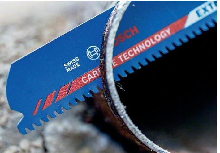 Actual product image Bosch Professional Zubehör EXPERT 'Thick Tough Metal' S 1155 CHC reciprocating saw blade, 3 pieces