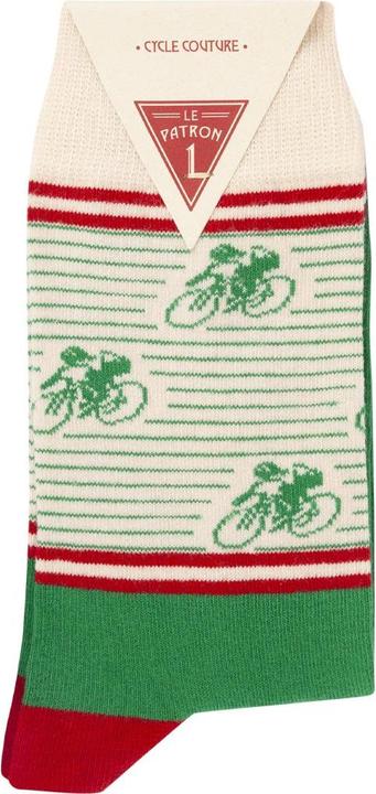 Image du produit Patrón Spirits Company Le Patron Vintage Cyclist Socks vert italien (39 - 42)