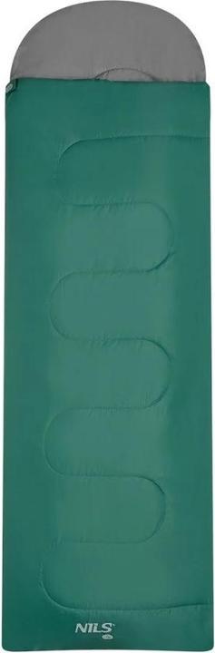 Actual product image Nils Camp sleeping bag NC2105 green-grey L (210 cm)