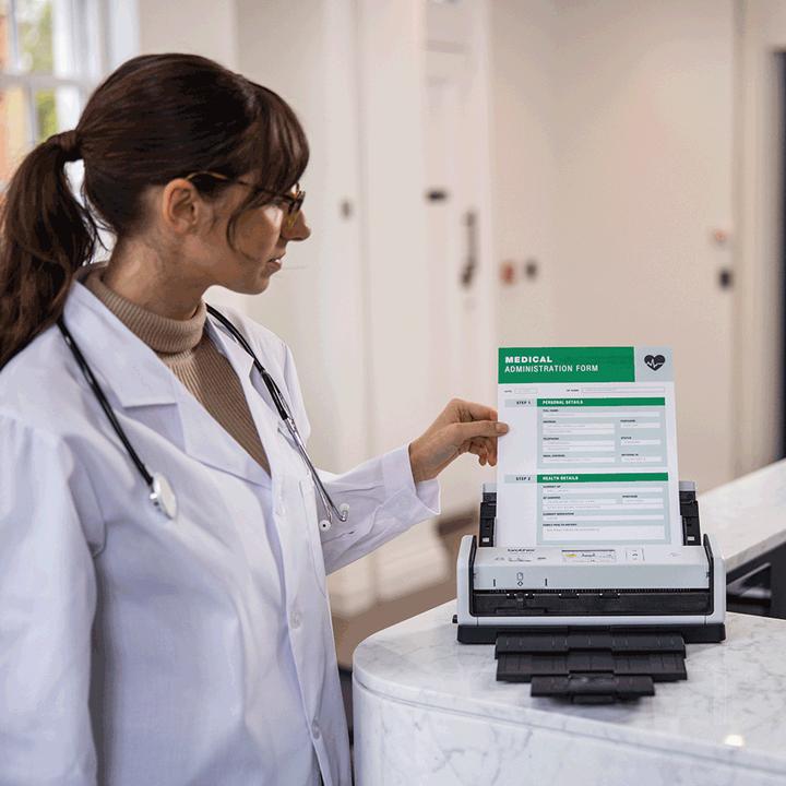 Immagine prodotto Brother ADS-1800W30 ppm ADF 20 f (USB, WiFi, Wi-Fi diretto)