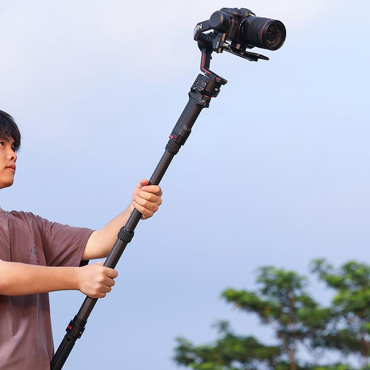 Produktbild Ulanzi TB20 Claw Quick Release Extension Monopod Pole For DJI RS 3/RS 3 Pro/RS 3 Mini/RS 2 (Gimbal Halterung)